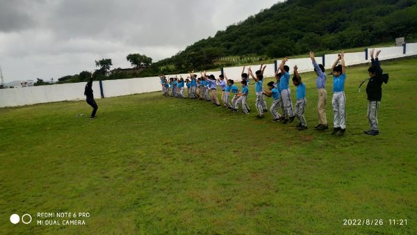 Thematic Activity Term - II Game - Star Jumps (Physical Exercise: Session 1 & 2) - 2023 - pathardi